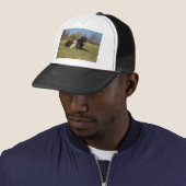 Cute Dog Couple Trucker Pet (In situ)