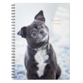 Cute Dog Custom Journal Notitieboek (Voorkant)