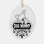 Cute Dog dierenvrienden huisdieren Keramisch Ornament (Rechts)