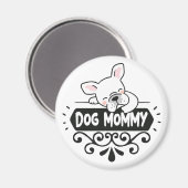 Cute Dog dierenvrienden huisdieren Magneet (Voorkant / Achterkant)