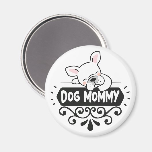 Cute Dog dierenvrienden huisdieren Magneet (Voorkant / Achterkant)