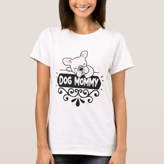 Cute Dog dierenvrienden huisdieren T-shirt (Voorkant)