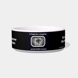 Cute Dog Dish voor Shih-Tzu Voerbakje