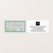 Cute Dog, Dog Walker Service Gedetailleerd Visitekaartje (Binnenkant ongevouwen)