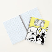 Cute Dog Doodle Notitieboek (Binnen)