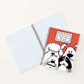 Cute Dog Doodle Notitieboek (Binnen)