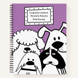 Cute Dog Doodle Notitieboek