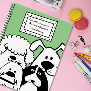 Cute Dog Doodle Notitieboek