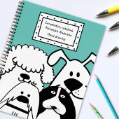 Cute Dog Doodle Notitieboek