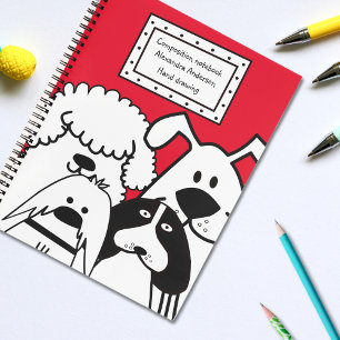 Cute Dog Doodle Notitieboek