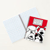Cute Dog Doodle Notitieboek (Binnen)