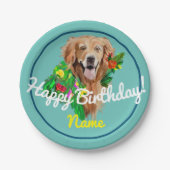 Cute Dog Dreamweaver Golden Retriever Papieren Bordje (Voorkant)