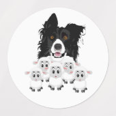 Cute Dog en Sheep Labels (Design 2)