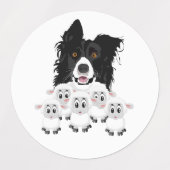 Cute Dog en Sheep Labels (Design 1)