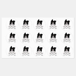 Cute Dog en Sheep Labels