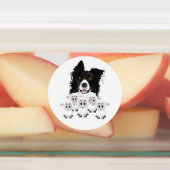 Cute Dog en Sheep Labels (Aangebracht)