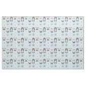 Cute Dog Fabric Stof (Fat Quarter)