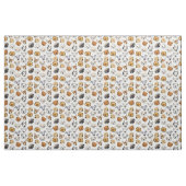 Cute Dog Facs Stof (Fat Quarter)