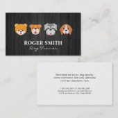 Cute Dog Facs Visitekaartje (Voorkant / Achterkant)