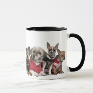 Cute Dog Friends Coffee Mok