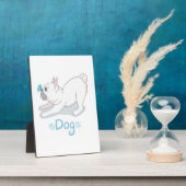 Cute Dog Gift | Funny dog met vlinder Fotoplaat (Zijkant)