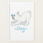 Cute Dog Gift | Funny dog met vlinder Planner (Voorkant)
