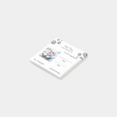 Cute dog grooming Appointment Post-it® notes (Schuin)