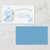 Cute Dog Grooming Bubbles Visitekaartje (Voorkant / Achterkant)