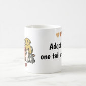 Cute Dog Group Mug - Adorable Puppy Squad Koffiemok (Center)