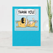 Cute Dog - Hartelijk dank Bedankkaart (Voorkant)