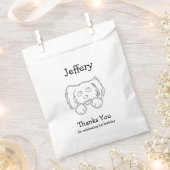 Cute Dog Hartelijk dank Bedankzakje (Geknipt)