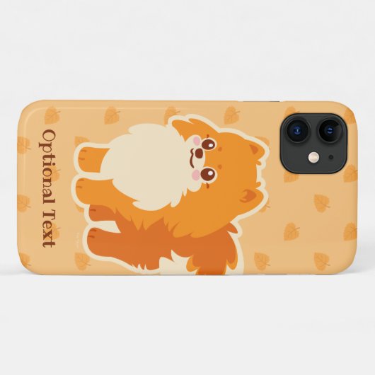 Cute Dog Kawaii Pomeranian Case-Mate iPhone Case (Achterkant (horizontaal))