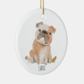 Cute Dog Keramisch Ornament (Rechts)