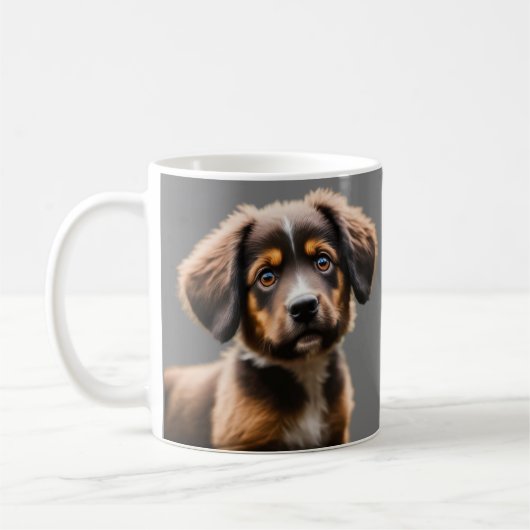 Cute Dog Koffiemok (Links)