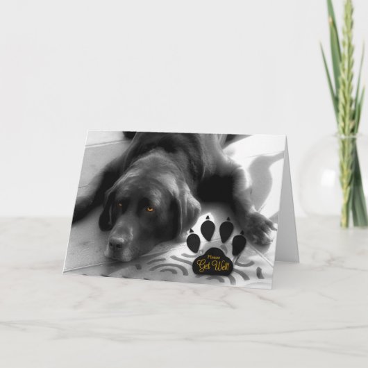 Cute Dog krijgt een goed idee voor de Pet Lover me Kaart (Voorkant)