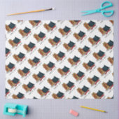 Cute Dog - Laten we gaan! Yorkshire Terrier Tissuepapier (Craft)