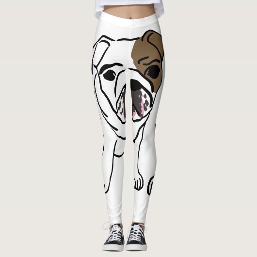 Cute Dog Leggings (Voorkant)