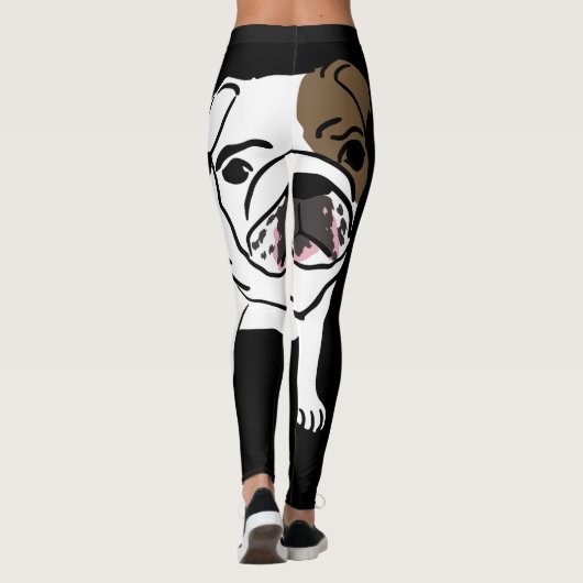 Cute Dog Leggings (Achterkant)