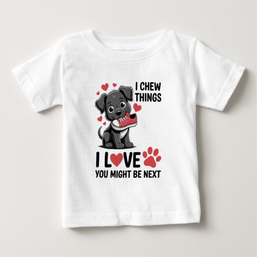 Cute Dog Lover T-Shirt (Voorkant)
