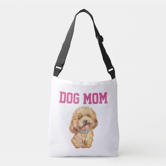 Cute Dog Ma Crossbody Bag Crossbody Tas (Voorkant)