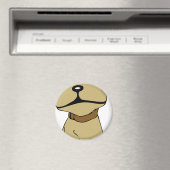 Cute Dog Magneet (Insitu (Vaatwasser))