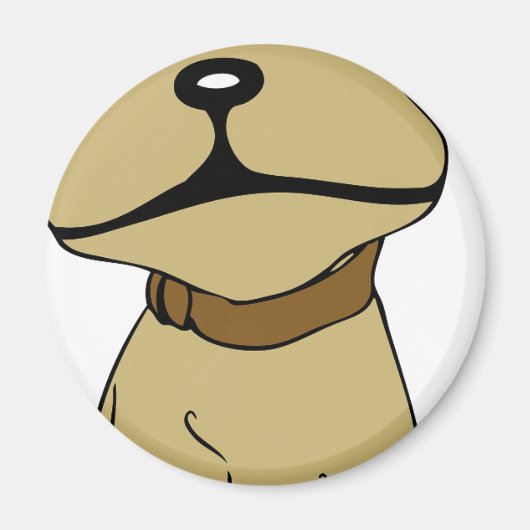 Cute Dog Magneet (Voorkant)