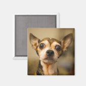 Cute Dog magnet 10 (Voorkant / Achterkant)