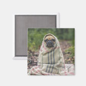 Cute Dog magnet 2 (Voorkant / Achterkant)