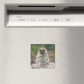Cute Dog magnet 2 (Insitu (Vaatwasser))
