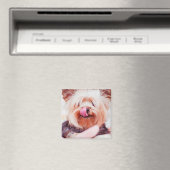 Cute Dog magnet 8 (Insitu (Vaatwasser))
