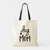 Cute Dog mam Quote Tote Bag (Achterkant)