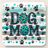 Cute Dog Mama Bier Onderzetter (Voorkant)