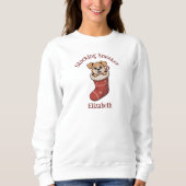 Cute Dog Matching Family Christmas Trui (Voorkant)