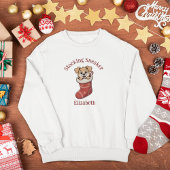 Cute Dog Matching Family Christmas Trui